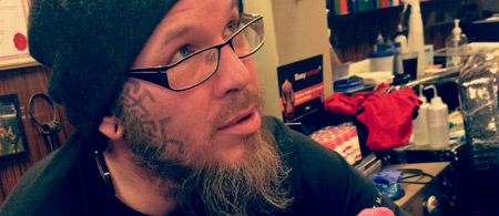 Laird Mark Pool tattooist